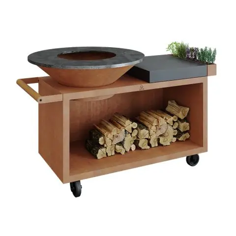 Beställ idag OFYR Island Corten 100 PRO CD Grillbord